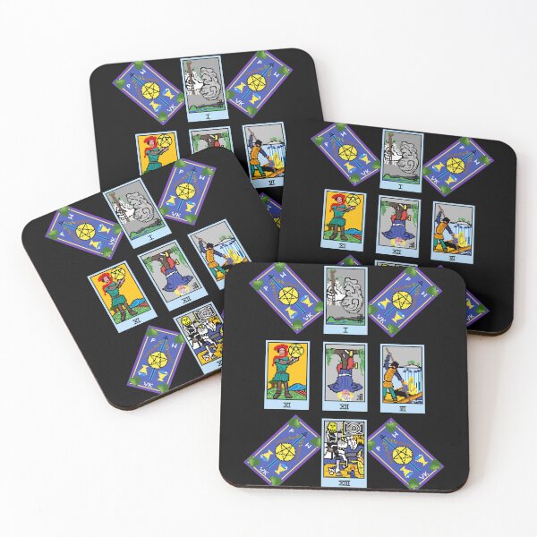Item preview, Pixel Waite Tarot - Celtic Cross Spread 4 Design for T-shirts and accessories designed and sold by Pixel Waite.