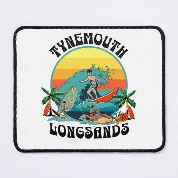 Item preview, Tynemouth Longsands Surf Sail Jet Ski sunset designed and sold by MerchByCraig.