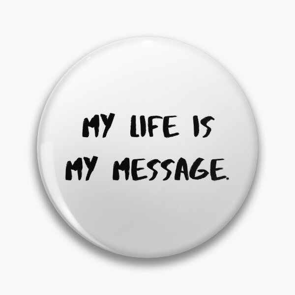 Item preview, My Life Is My Message | Motivational & Inspirational designed and sold by Salman Hino.