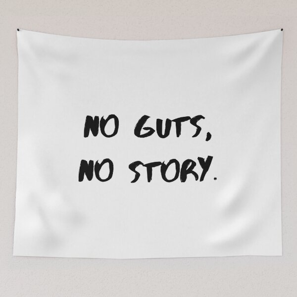 Item preview, No Guts No Story | Motivational & Inspirational designed and sold by Salman Hino.
