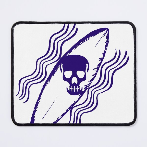 Item preview, Surf Skull - Blue designed and sold by zinorhim.