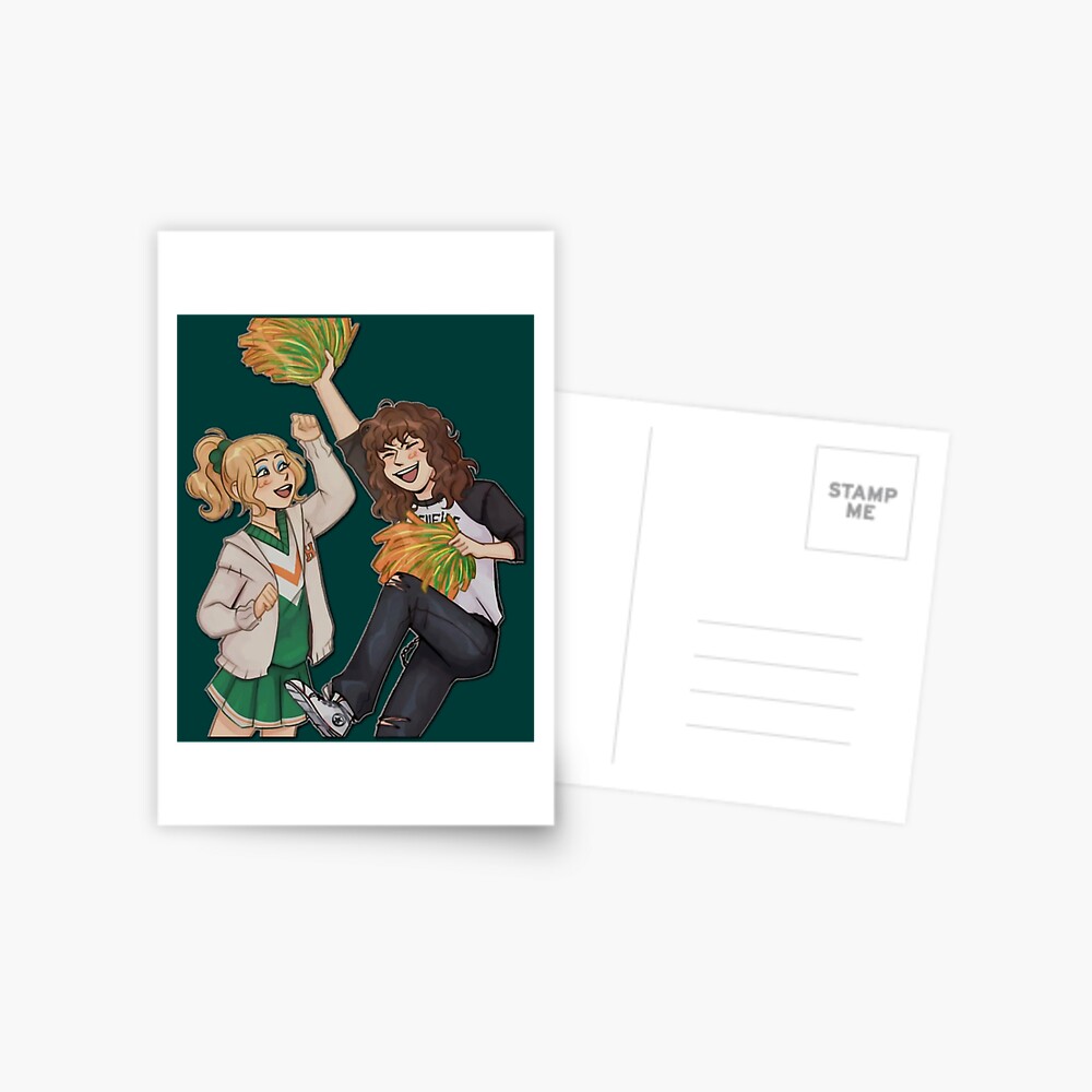 Eddie Munson Loves Chrissy Stranger Things Last Season Vol 2 Postcard For Sale By