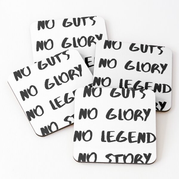 Item preview, No Guts No Story, No Legend No Story | Motivational & Inspirational designed and sold by Salman Hino.