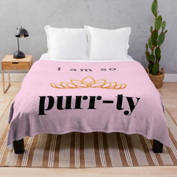Item preview, Copy of I am so purrty - Cat Puns designed and sold by ZeeshanDesignz.
