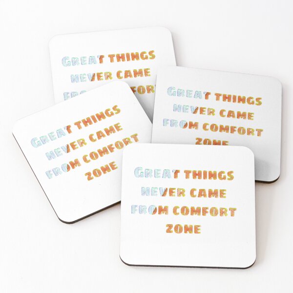 Item preview, Great things never came from comfort zone designed and sold by Michaelford42.