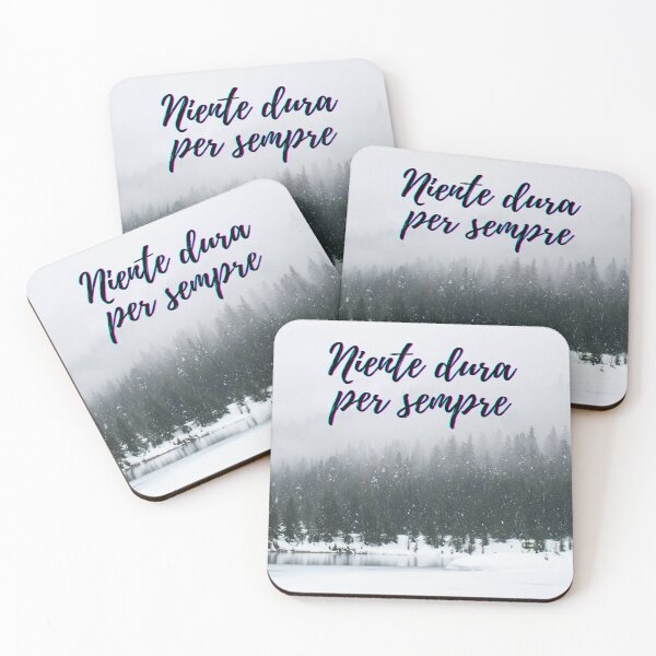 Item preview,  Nothing lasts forever - popular Italian quotes theme gifts  designed and sold by RebelliousRosee.