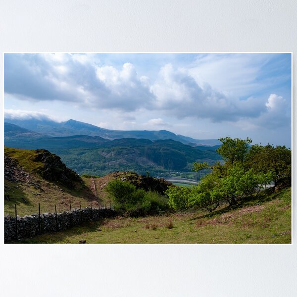 Item preview, Cader Idris from New Precipice Walk, Mawddach Estuary, Snowdonia, North Wales designed and sold by LindaCooke.