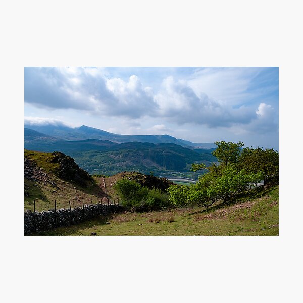 Item preview, Cader Idris from New Precipice Walk, Mawddach Estuary, Snowdonia, North Wales designed and sold by LindaCooke.