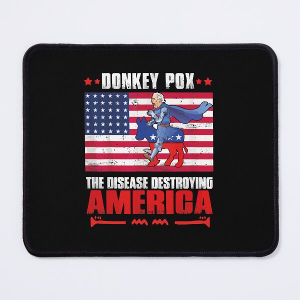 Item preview, Donkey Pox The Disease Destroying America Funny T-Shirt designed and sold by LartAmazing.