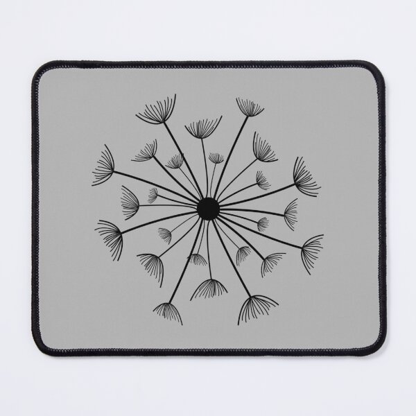 Item preview, Minimal Dandelion (black variant) designed and sold by gegogneto.