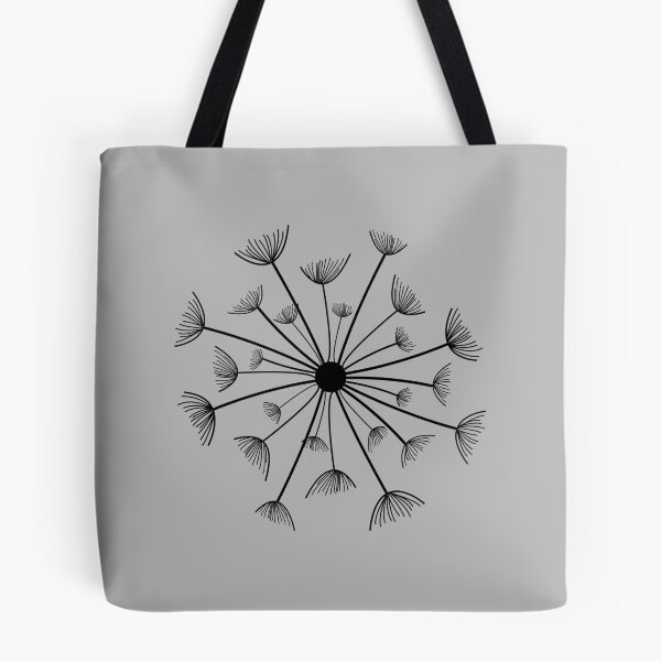 Item preview, Minimal Dandelion (black variant) designed and sold by gegogneto.