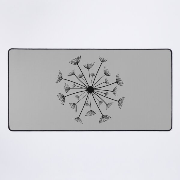 Item preview, Minimal Dandelion (black variant) designed and sold by gegogneto.