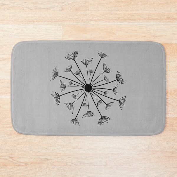 Item preview, Minimal Dandelion (black variant) designed and sold by gegogneto.