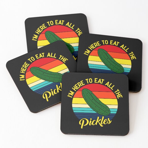 Item preview, I'm here to eat all the pickles designed and sold by pnkpopcorn.