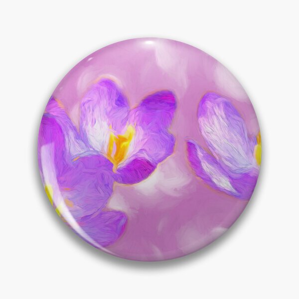 Item preview, Woodland Crocus with a painterly look designed and sold by Sue Leonard.