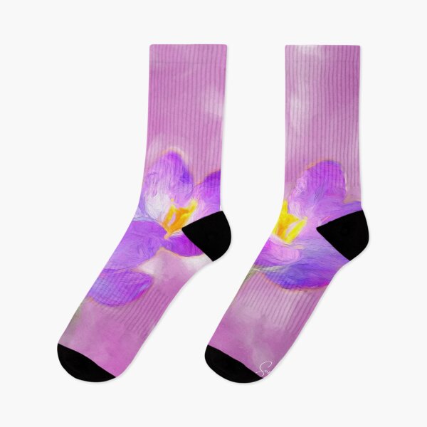Item preview, Woodland Crocus with a painterly look designed and sold by Sue Leonard.