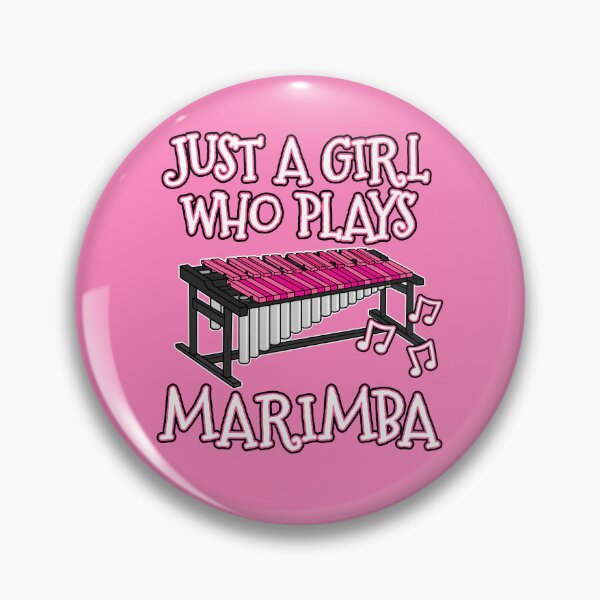 Item preview, Just A Girl Who Plays Marimba Female Musician designed and sold by doodlerob.