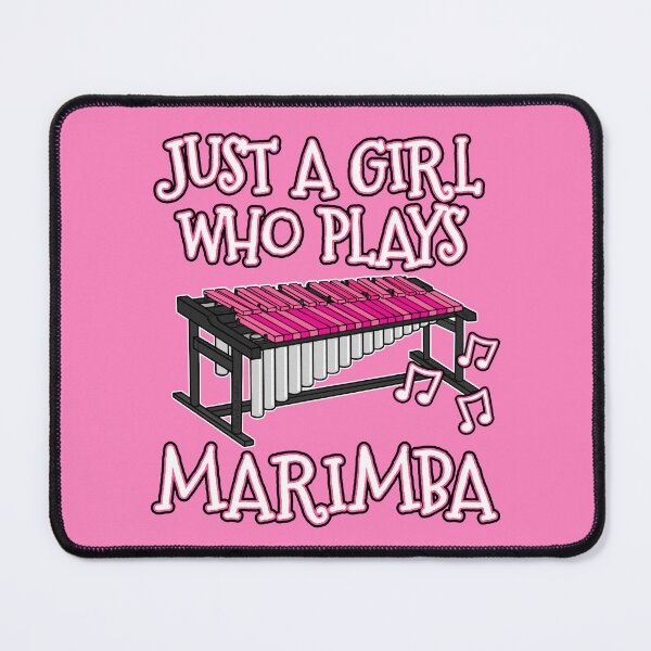 Item preview, Just A Girl Who Plays Marimba Female Musician designed and sold by doodlerob.