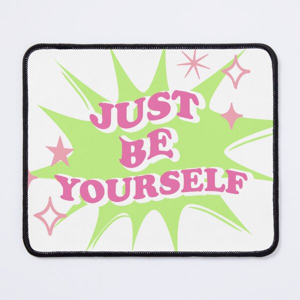 Item preview, Be yourself Y2k 90s positive message designed and sold by PG Illustration.