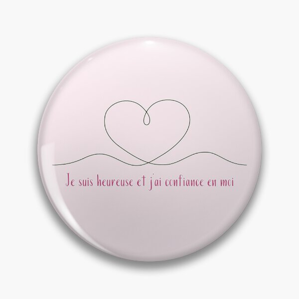 Item preview, I am happy and confident - positive affirmation designed and sold by PausePapote.