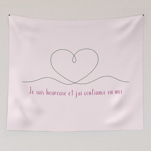 Item preview, I am happy and confident - positive affirmation designed and sold by PausePapote.
