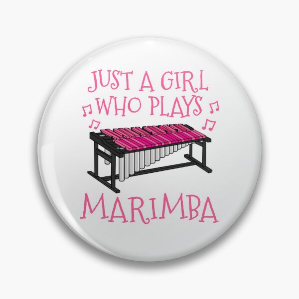 Item preview, Just A Girl Who Plays Marimba Female Musician designed and sold by doodlerob.