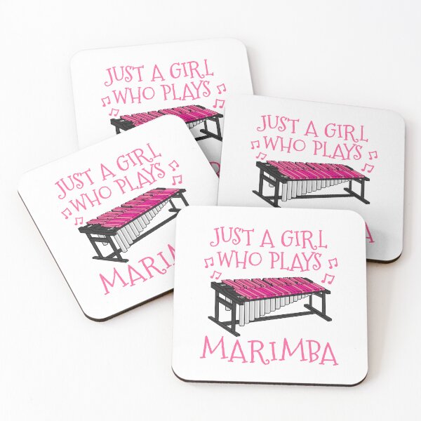 Item preview, Just A Girl Who Plays Marimba Female Musician designed and sold by doodlerob.