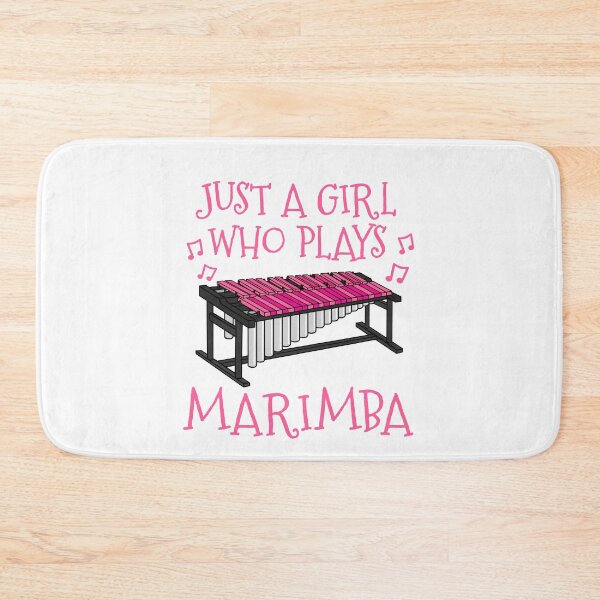 Item preview, Just A Girl Who Plays Marimba Female Musician designed and sold by doodlerob.