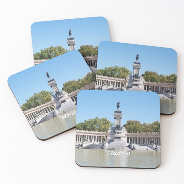 Item preview, Madrid, Spain -  Retiro Park Lake & Monument designed and sold by leemcnut.