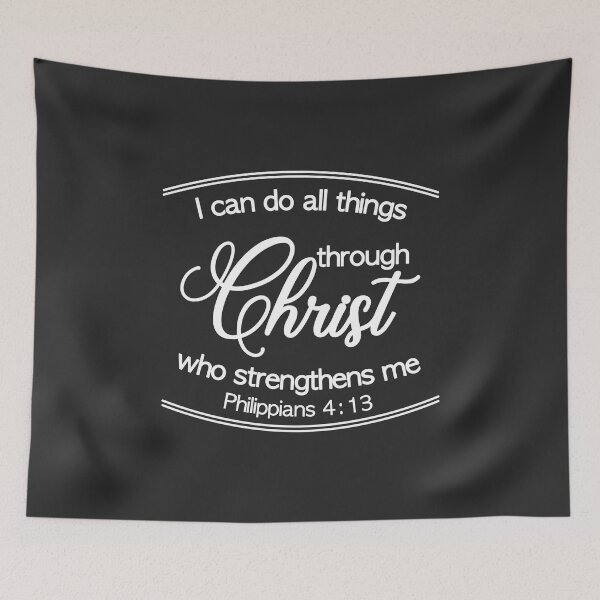 Item preview, Christian Design - I Can Do All Things Through Christ - Phil 4 13 designed and sold by simplydesignart.