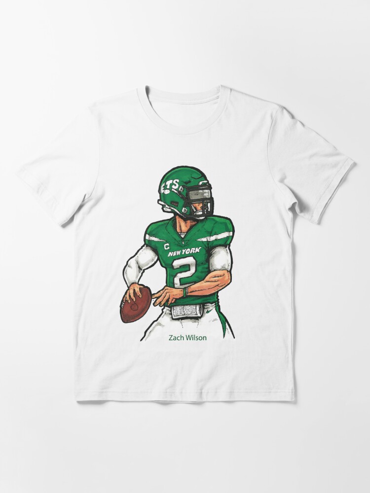 Zach Wilson T-Shirt, New York Football Men's Premium T-Shirt