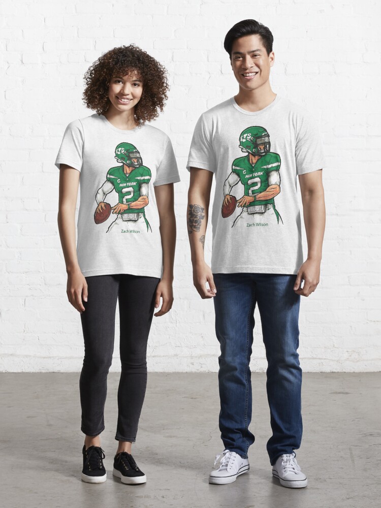 Zach Wilson T-Shirt, New York Football Men's Premium T-Shirt