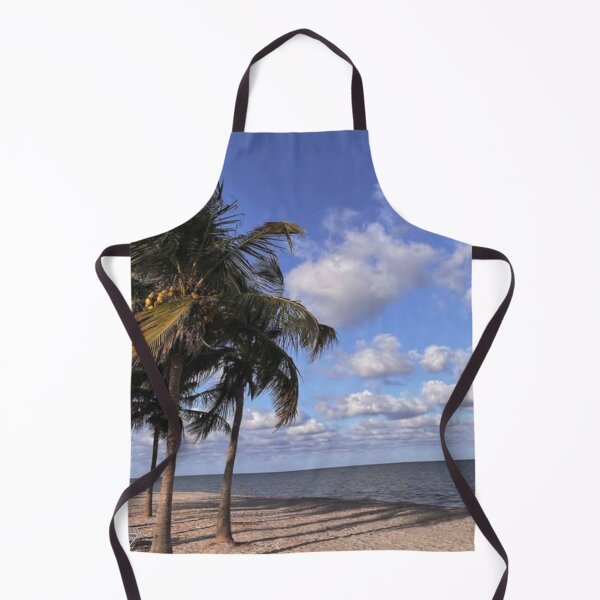 Item preview, Florida Coast Beach In Miami Palm Trees and  Ocean View designed and sold by lets-travel.