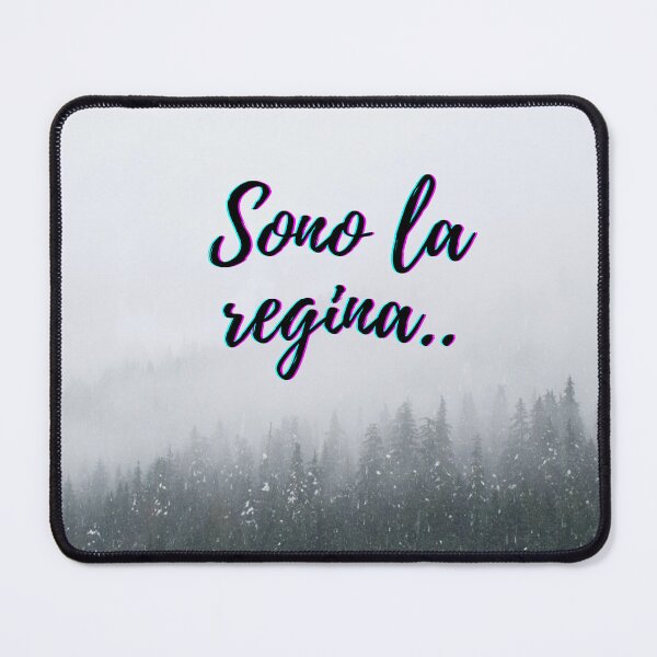 Item preview, I am the queen - popular italian quotes theme gifts designed and sold by RebelliousRosee.