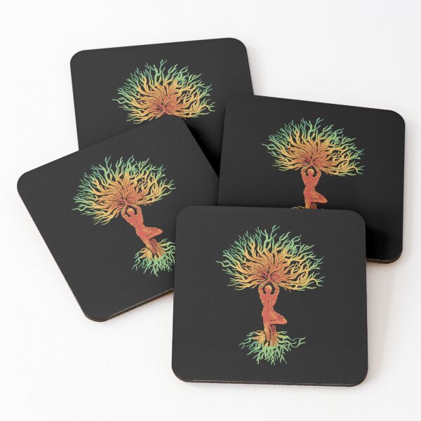 Item preview, Yoga tree pose designed and sold by DerSenat.