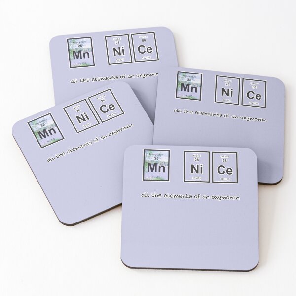 Item preview, MN Nice State Abbreviation for Minnesota Nice Oxymoron Sarcasm Periodic Table of Elements Periodical Word designed and sold by Siela.