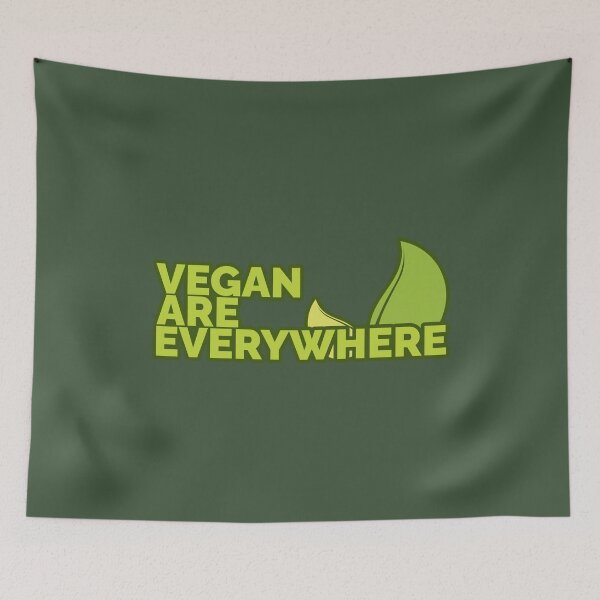 Item preview, Vegan Are Everywhere designed and sold by Styler Design.