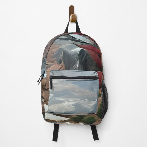 Item preview, AI Generated Art, Red Mountains designed and sold by ACC .