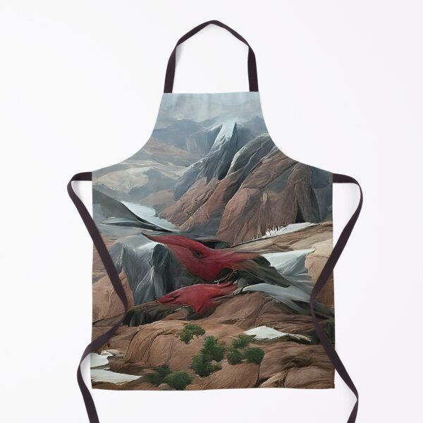 Item preview, AI Generated Art, Red Mountains designed and sold by ACC .