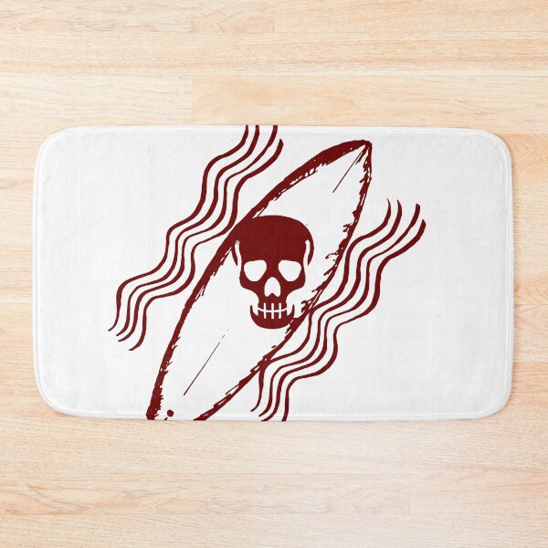 Item preview, Surf Skull - Red designed and sold by zinorhim.