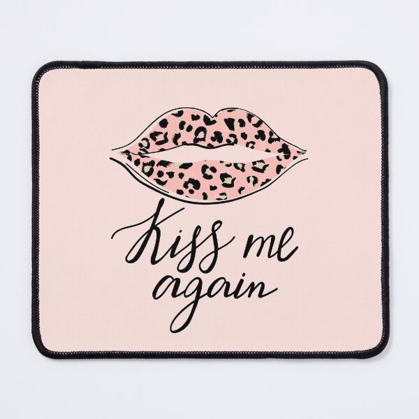 Item preview, Kiss me again lettering. Quote design. designed and sold by CoCoArt-Ua.