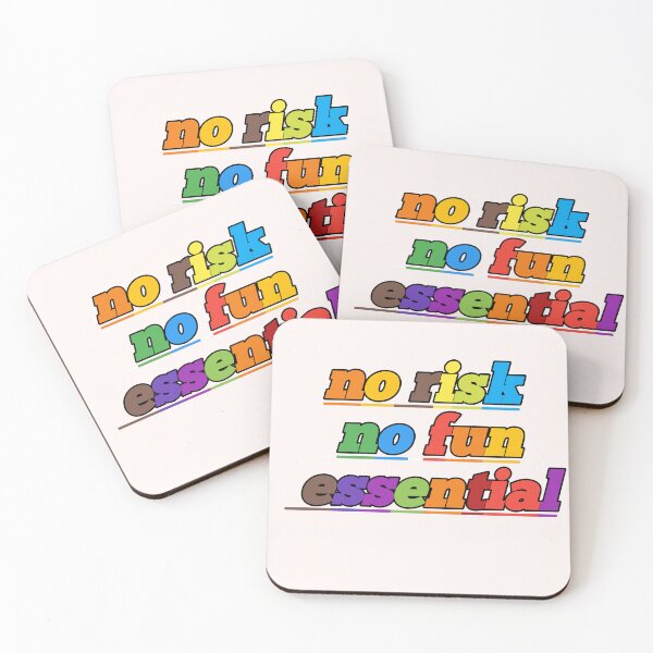 Item preview, Copy of no risk no fun essential designed and sold by MaRa ★★★★★.