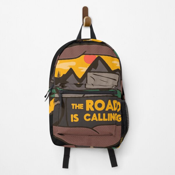 Item preview, The Road is Calling I Must Go - Road trip Vacation Trucker Hilarious shirts for Hilarious people designed and sold by The Patootoos.