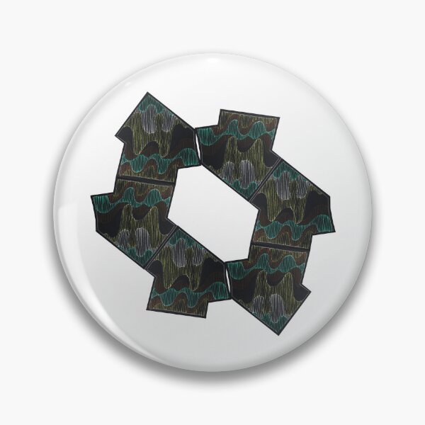 Waves collage ring 2 Pin