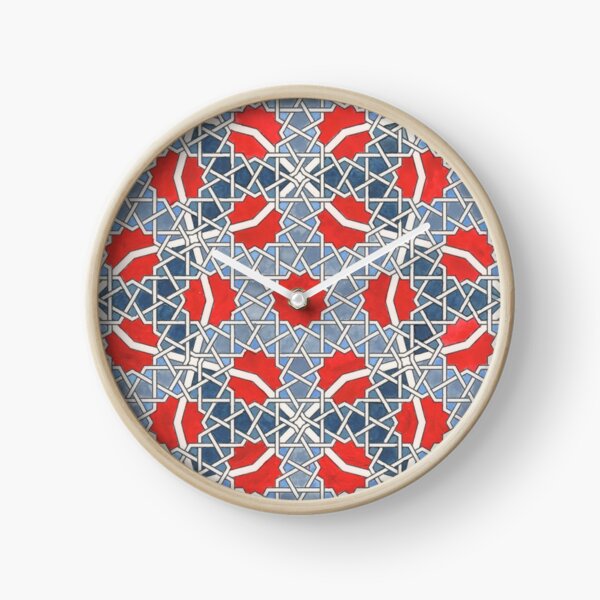 Opus Twelve Woven Tiling Alpha Clock