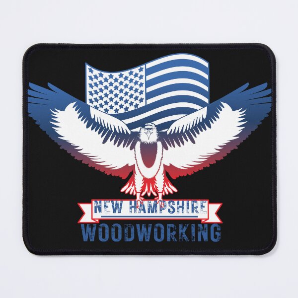 Item preview, New Hampshire Woodworking -  Woodworking Carpentry Fun Graphic - Fun Woodworking Gifts  designed and sold by WoodWorkingInc.