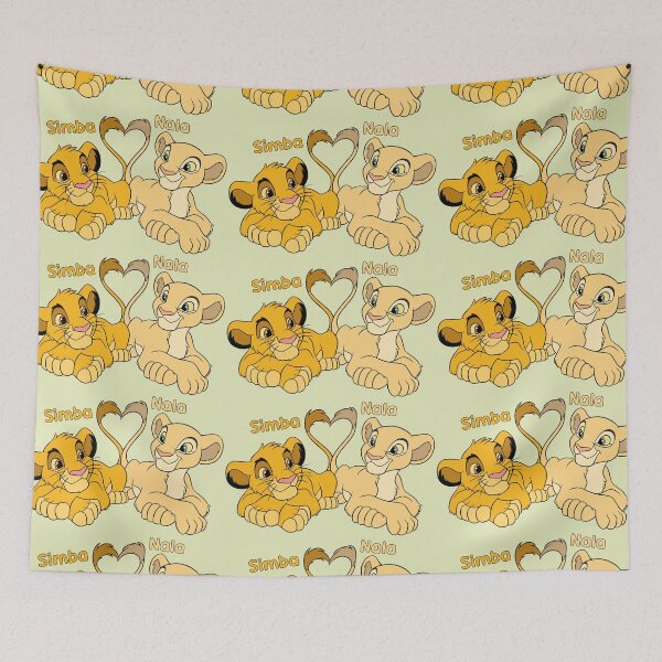 Item preview, Simba and Nala - Cartoon Cubs designed and sold by RMelissart.