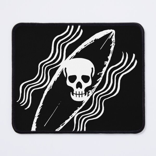 Item preview, Surf Skull - white designed and sold by zinorhim.
