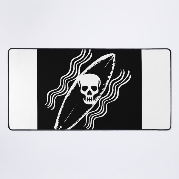 Item preview, Surf Skull - white designed and sold by zinorhim.