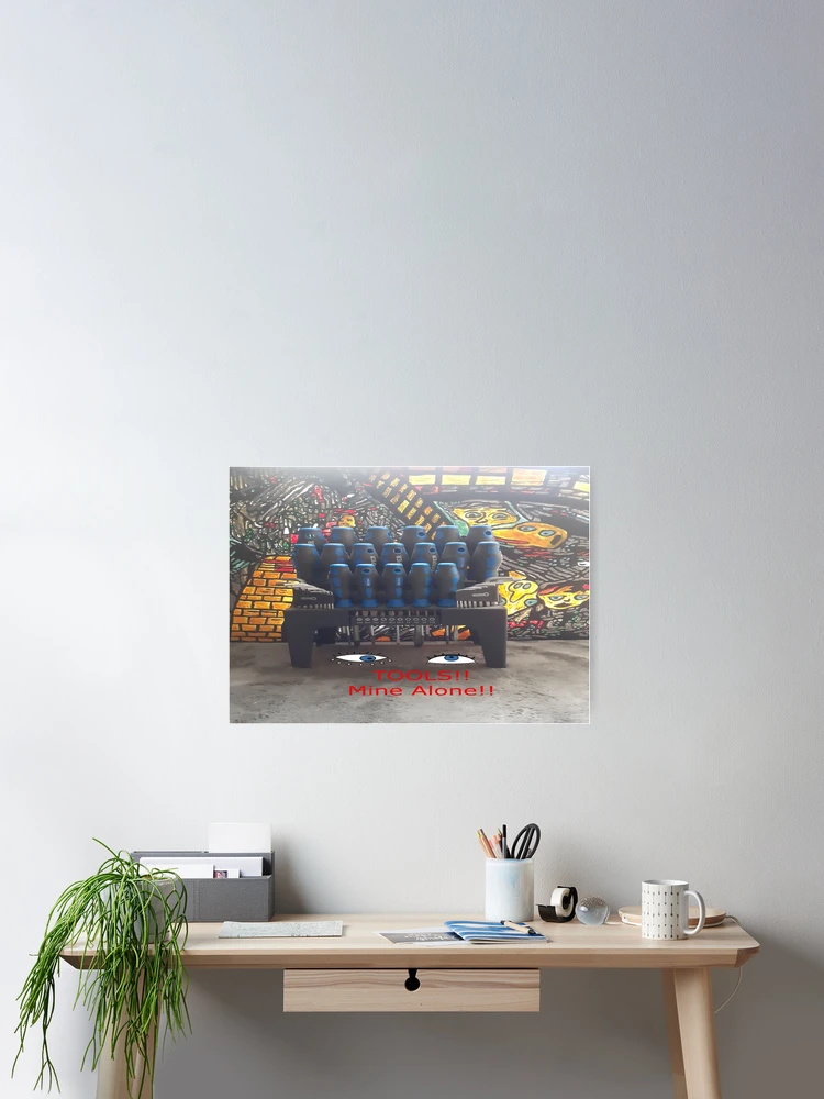 Thumbnail 2 of 3, Poster, Tools designed and sold by InsecureArt1.